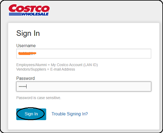 Costco Employee Login Canada Www costco Login App Ca Ess Portal