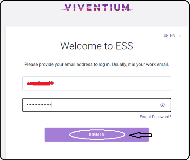 Viventium employee ess login