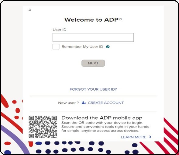 MYKPLAN adp welcome page