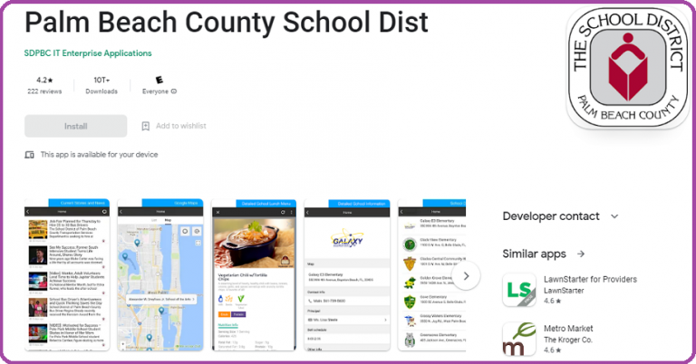 Palm Beach Portal Login app@ www.mysdpbc.org sso school district portal