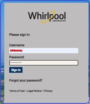 Whirlpool employee login